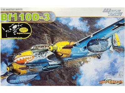 Messerschmitt Bf110D-3 - ciężki myśliwiec - zdjęcie 1