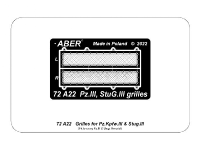 Siatki do CzoĹ‚gu Pz.Kpfw.III i dziaĹ‚a Stug.III - zdjÄ™cie 18