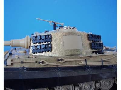  Zimmerit King Tiger 1/35 - Tamiya - blaszki - zdjęcie 3