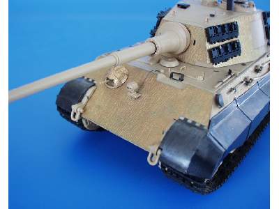  Zimmerit King Tiger 1/35 - Tamiya - blaszki - zdjęcie 5