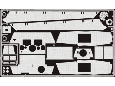  Zimmerit King Tiger Henschel 1/35 - Dragon - blaszki - zdjęcie 1