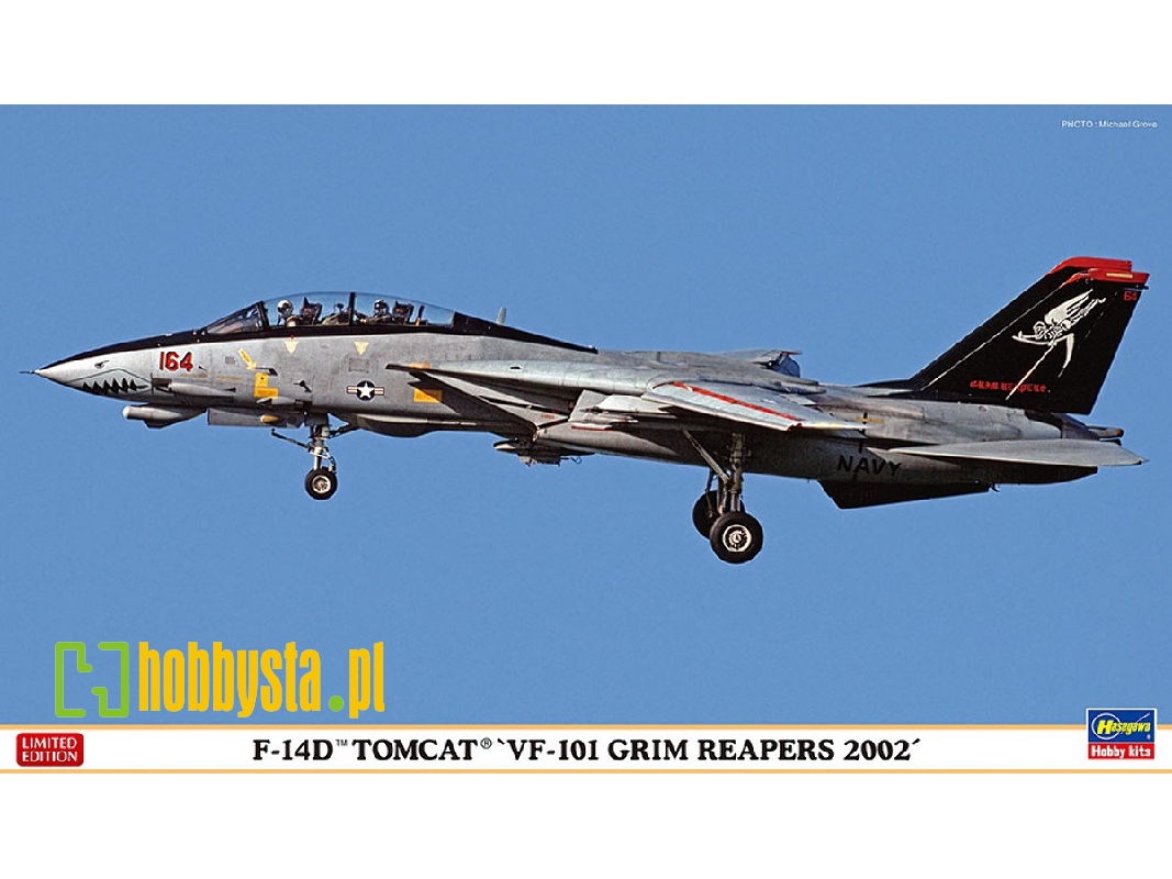 F-14d Tomcat 'vf-101 Grim Reapers 2002' - zdjęcie 1