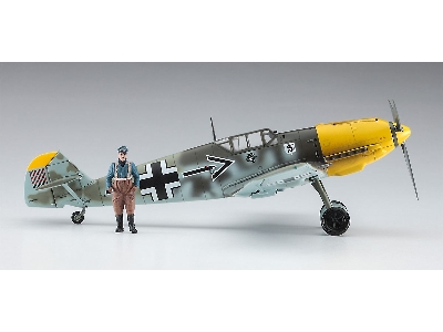 Messerschmitt Bf109e-4/N 'galland' W/Figure - zdjęcie 3