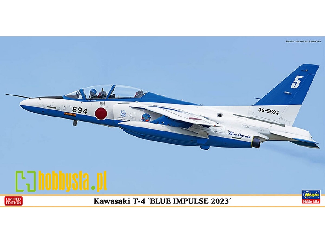 Kawasaki T-4 - Blue Impulse 2023 - zdjęcie 1