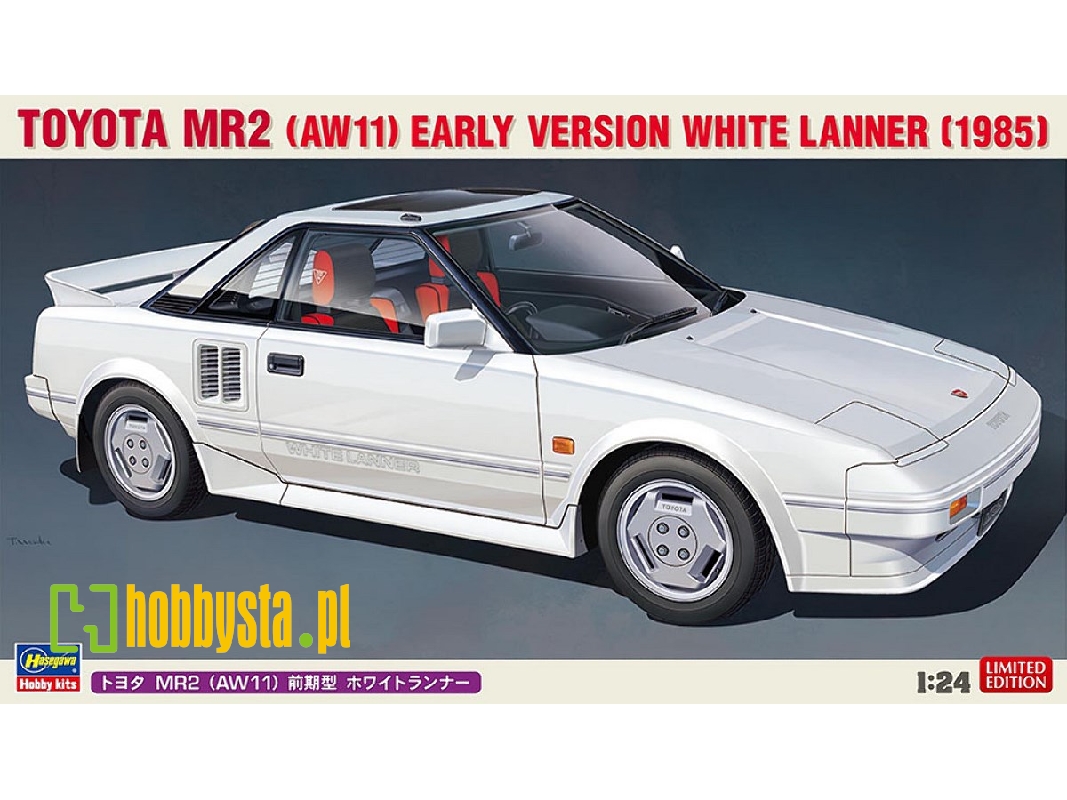 Toyota Mr2 (Aw11) Early Version White Lanner (1985) - zdjęcie 1 Toyota Mr2 (Aw11) Early Version White Lanner (1985) - zdjęcie 1