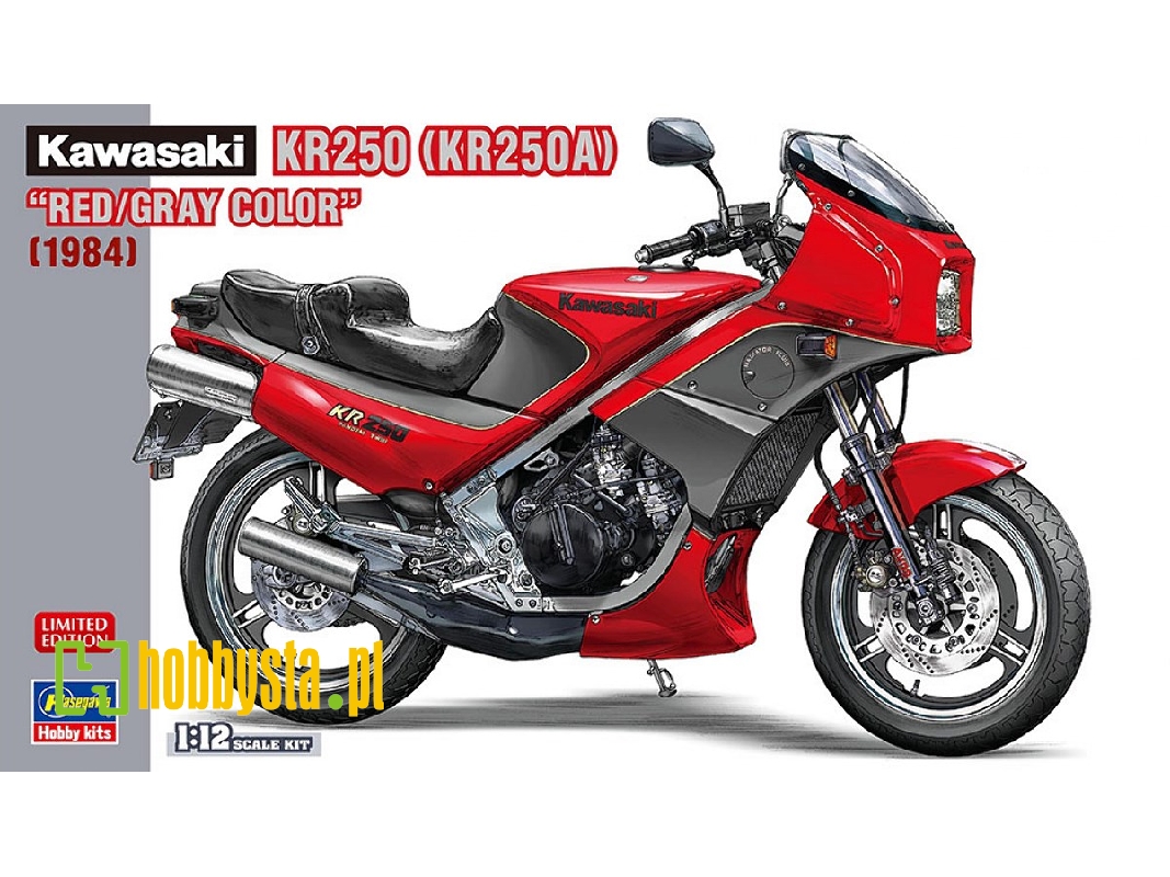 Kawasaki Kr250 A - Red/Gray Color - zdjęcie 1 Kawasaki Kr250 A - Red/Gray Color - zdjęcie 1