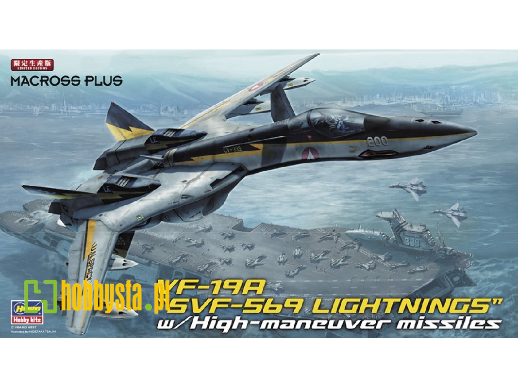 Macross Zero Vf-19 A Svf-569 Lightnings With High-maneuver Missiles Macross Plus - zdjęcie 1