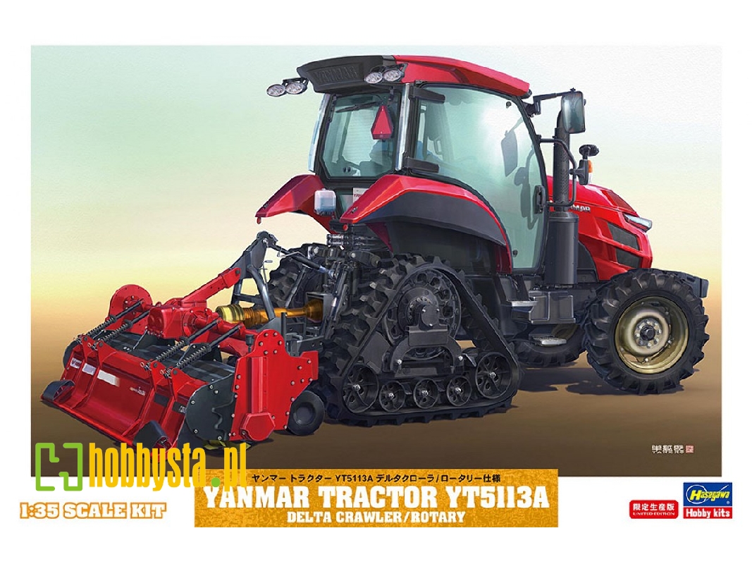 Yanmar Tractor Yt5113a Delta Crawler/Rotary - zdjęcie 1
