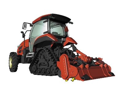 Yanmar Tractor Yt5113a Delta Crawler/Rotary - zdjęcie 4