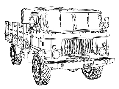 GAZ-66B Soviet 4x4 2t truck for airborne forces - zdjęcie 14