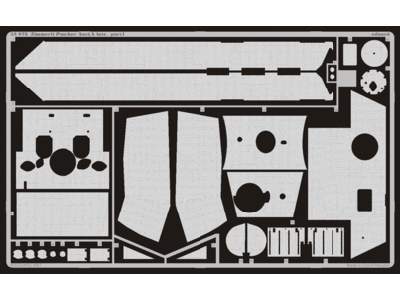  Zimmerit Panther Ausf. A late 1/35 - Dragon - blaszki - zdjęcie 1