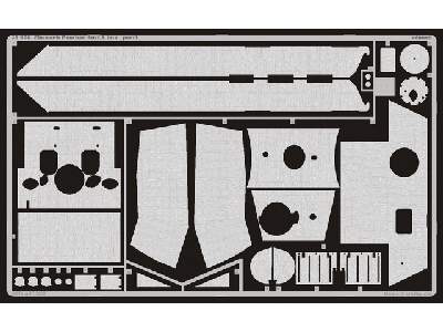  Zimmerit Panther Ausf. A late 1/35 - Dragon - blaszki - zdjęcie 2