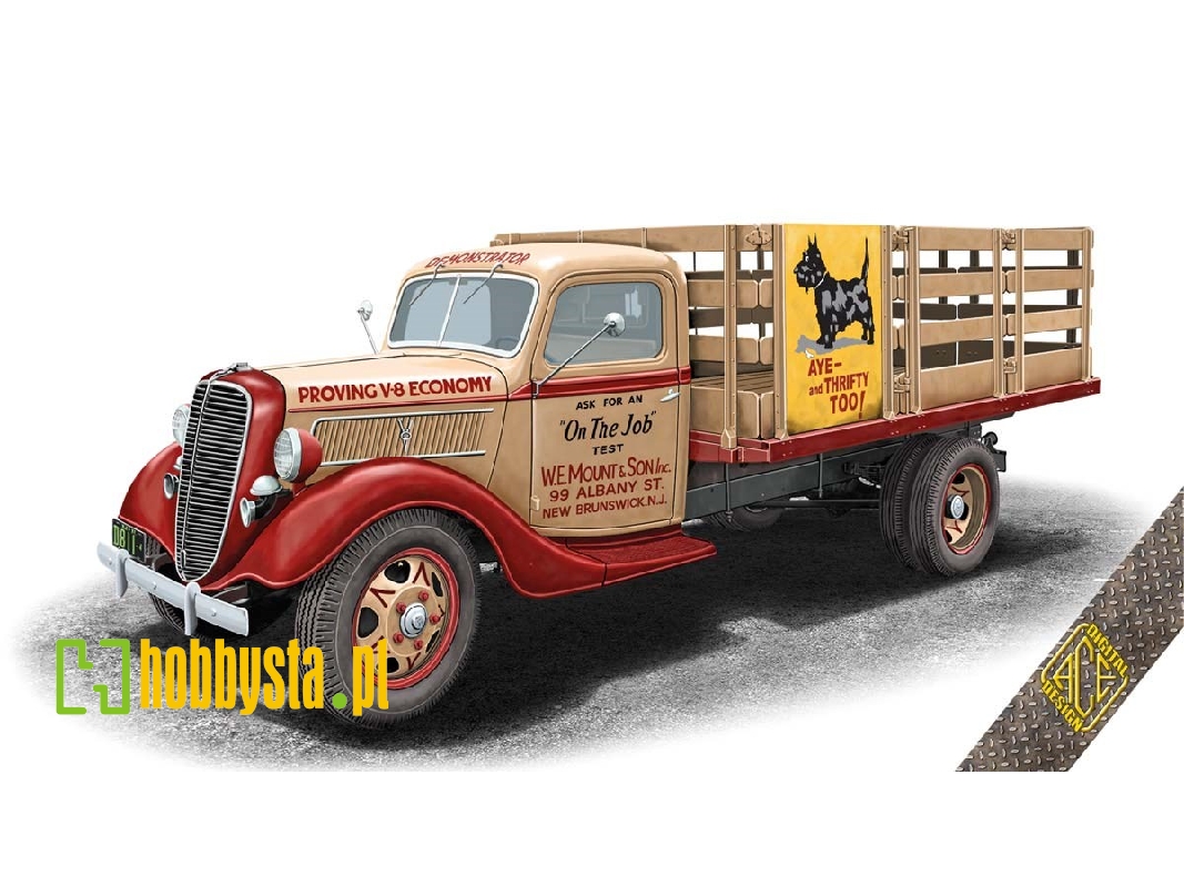 US V-8 Stake truck m.1936/37 - zdjęcie 1 US V-8 Stake truck m.1936/37 - zdjęcie 1