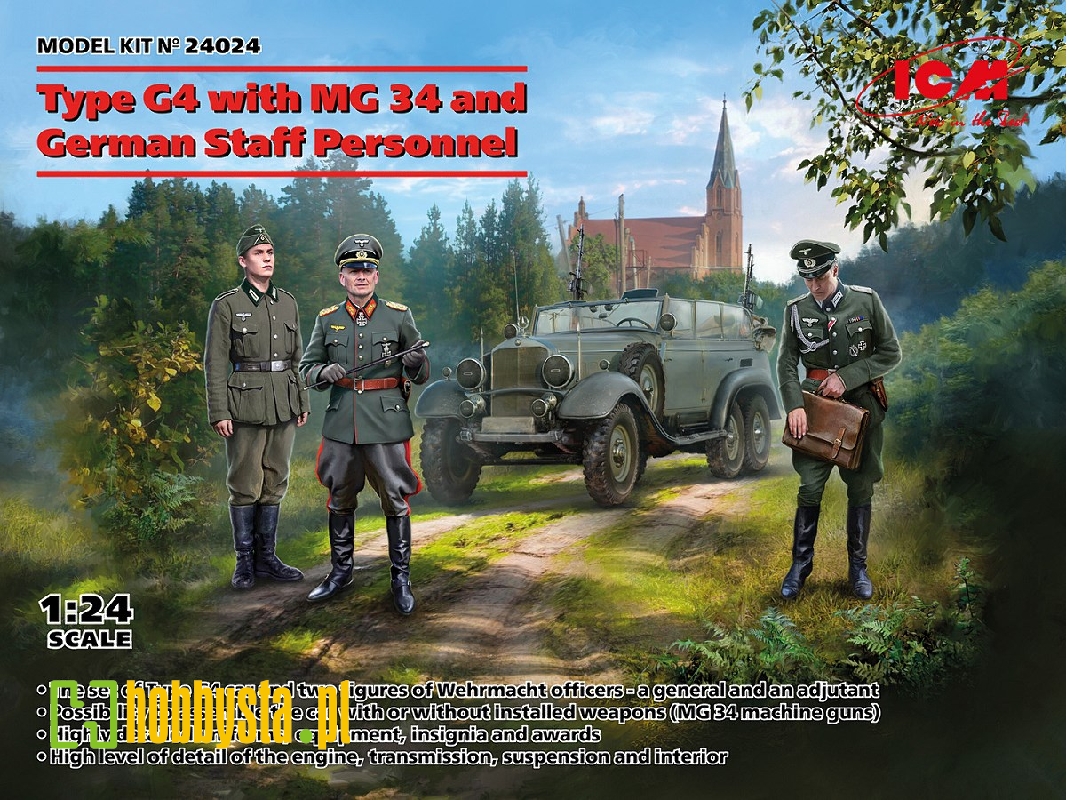 Type G4 With Mg 34 And German Staff Personnel - zdjęcie 1 Type G4 With Mg 34 And German Staff Personnel - zdjęcie 1
