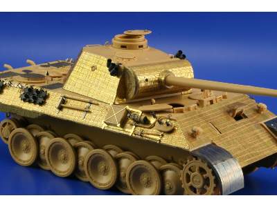  Zimmerit Panther Ausf. D 1/35 - Icm - blaszki - zdjęcie 4