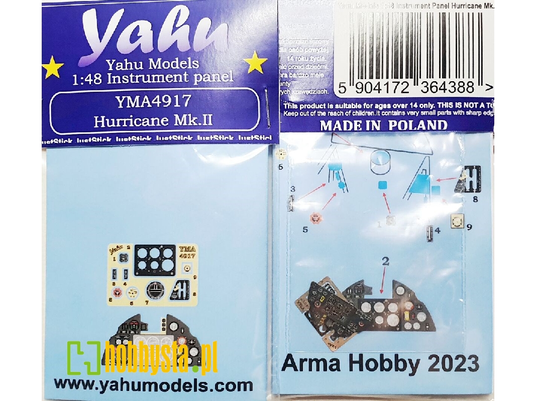 Hurricane Mk.Ii (For Arma Hobby) - zdjęcie 1 Hurricane Mk.Ii (For Arma Hobby) - zdjęcie 1