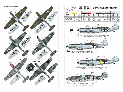 Messerschmitt Bf 109t 'flugzeugtrager Jager' - German Wwii Carrier-borne Fighter - zdjęcie 6