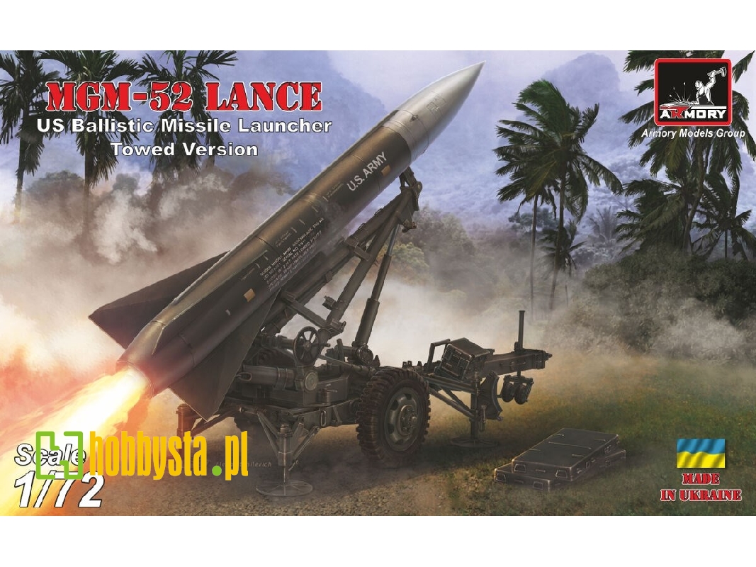 Mgm-52 Lance, Us Tactical Ballistic Surface-to-surface Missile Launcher - Towed Version - zdjęcie 1