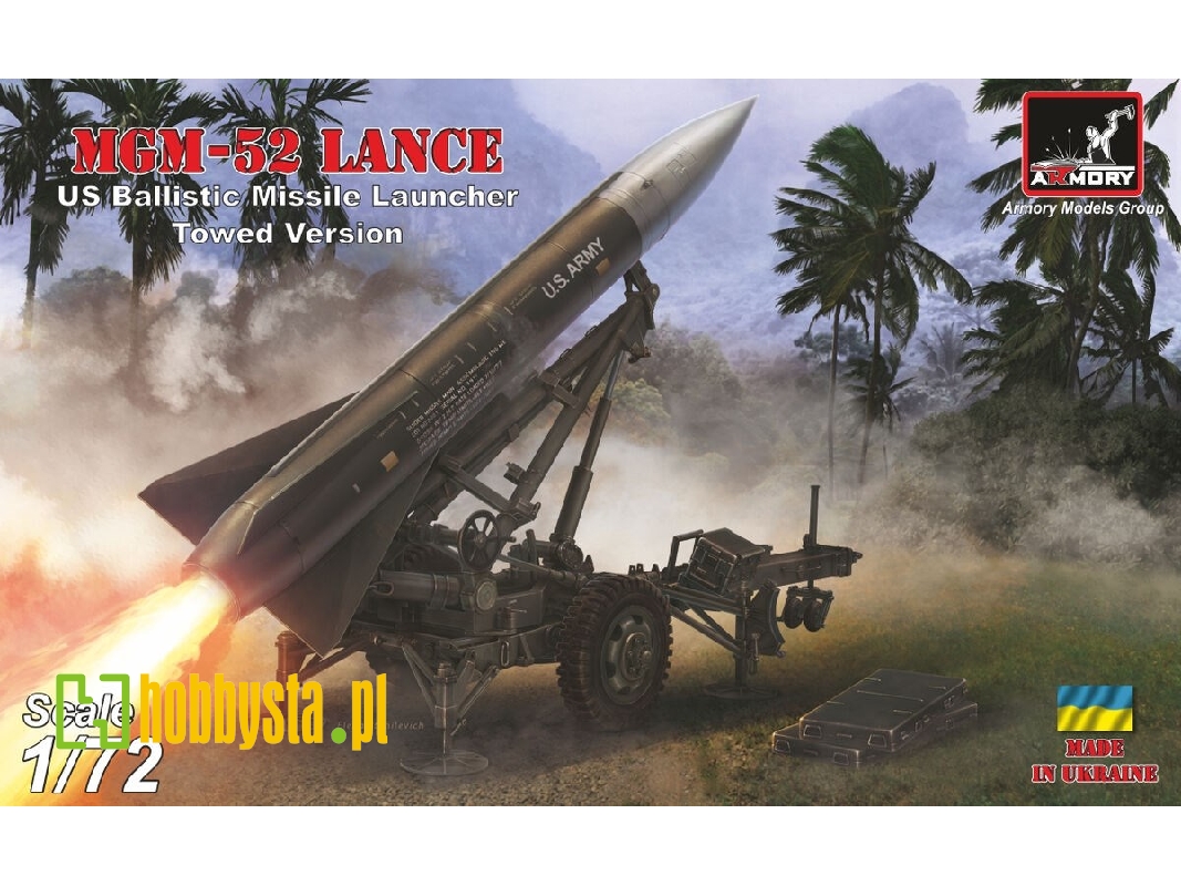 Mgm-52 Lance, Us Tactical Ballistic Surface-to-surface Missile Launcher - Towed Version - zdjęcie 1 Mgm-52 Lance, Us Tactical Ballistic Surface-to-surface Missile Launcher - Towed Version - zdjęcie 1