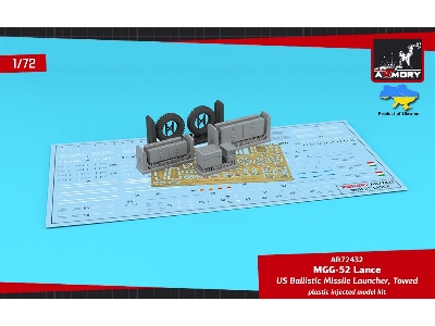 Mgm-52 Lance, Us Tactical Ballistic Surface-to-surface Missile Launcher - Towed Version - zdjęcie 3