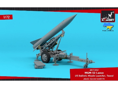 Mgm-52 Lance, Us Tactical Ballistic Surface-to-surface Missile Launcher - Towed Version - zdjęcie 6