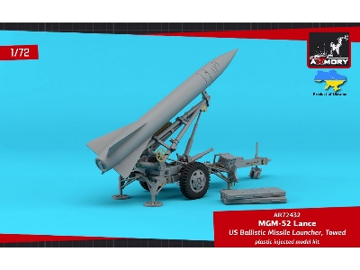 Mgm-52 Lance, Us Tactical Ballistic Surface-to-surface Missile Launcher - Towed Version - zdjęcie 7