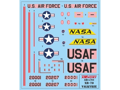 Xb-70 Valkyrie Us Supersonic Strategic Bomber (Cold War Period) - zdjęcie 2