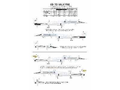 Xb-70 Valkyrie Us Supersonic Strategic Bomber (Cold War Period) - zdjęcie 3