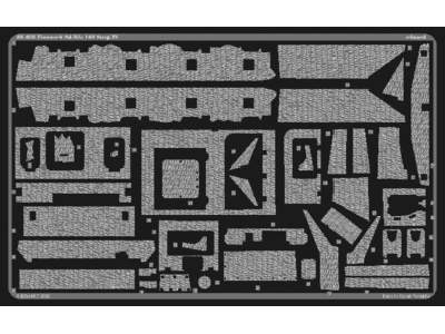  Zimmerit Sd. Kfz.162 Jagdp. IV L/48 1/35 - Dragon - blaszki - zdjęcie 1