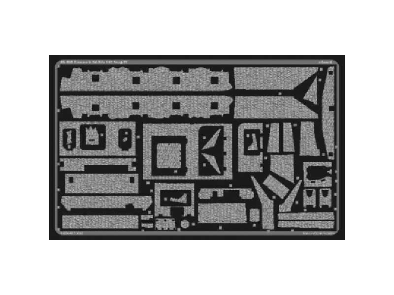 Zimmerit Sd. Kfz.162 Jagdp. IV L/48 1/35 - Dragon - blaszki - zdjęcie 1 Zimmerit Sd. Kfz.162 Jagdp. IV L/48 1/35 - Dragon - blaszki - zdjęcie 1