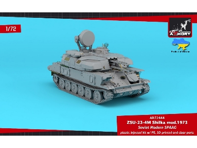 Zsu-23-4m/M3/M2 Shilka, Soviet Spaag, 3-in-1 Kit - zdjęcie 3