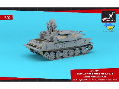 Zsu-23-4m/M3/M2 Shilka, Soviet Spaag, 3-in-1 Kit - zdjęcie 4