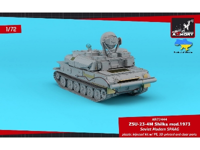 Zsu-23-4m/M3/M2 Shilka, Soviet Spaag, 3-in-1 Kit - zdjęcie 5