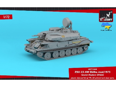 Zsu-23-4m/M3/M2 Shilka, Soviet Spaag, 3-in-1 Kit - zdjęcie 6