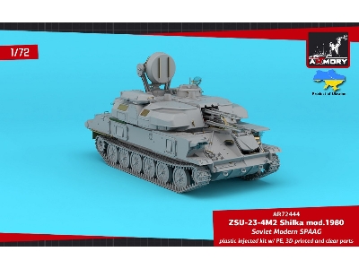 Zsu-23-4m/M3/M2 Shilka, Soviet Spaag, 3-in-1 Kit - zdjęcie 7