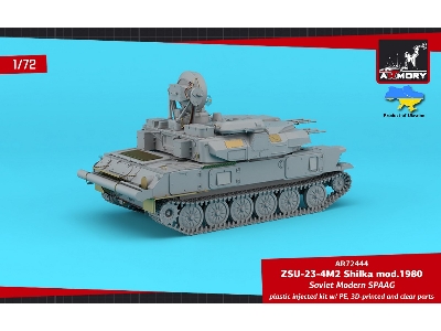 Zsu-23-4m/M3/M2 Shilka, Soviet Spaag, 3-in-1 Kit - zdjęcie 8