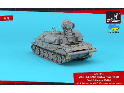 Zsu-23-4m/M3/M2 Shilka, Soviet Spaag, 3-in-1 Kit - zdjęcie 9