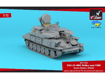 Zsu-23-4m/M3/M2 Shilka, Soviet Spaag, 3-in-1 Kit - zdjęcie 11