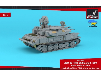 Zsu-23-4m/M3/M2 Shilka, Soviet Spaag, 3-in-1 Kit - zdjęcie 12