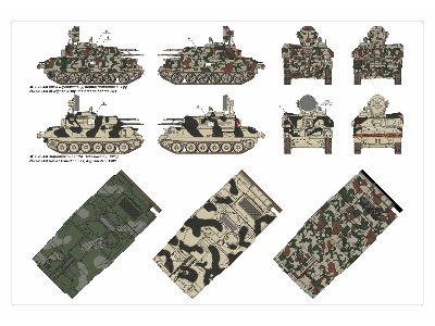 Zsu-23-4m/M3/M2 Shilka, Soviet Spaag, 3-in-1 Kit - zdjęcie 17