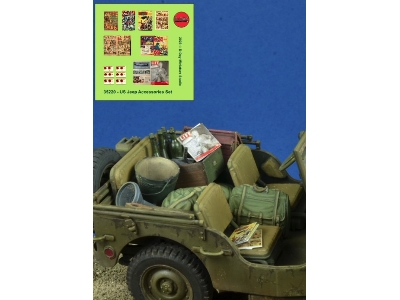 Wwii Us Jeep Accessories Set - zdjęcie 1