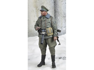 East German Border Troops Officer, Winter 1970-80's - zdjęcie 1