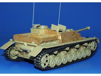  Zimmerit Sd. Kfz.163 StuG. IV 1/35 - Tamiya - blaszki - zdjęcie 4