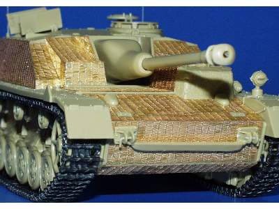  Zimmerit Sd. Kfz.163 StuG. IV 1/35 - Tamiya - blaszki - zdjęcie 6