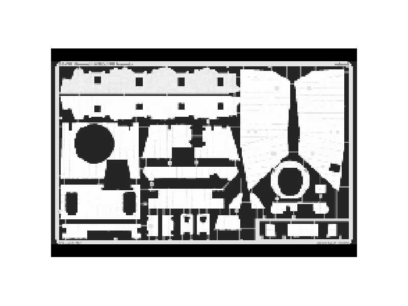 Zimmerit Sd. Kfz.166 Brummbar 1/35 - Tamiya - blaszki - zdjęcie 1 Zimmerit Sd. Kfz.166 Brummbar 1/35 - Tamiya - blaszki - zdjęcie 1