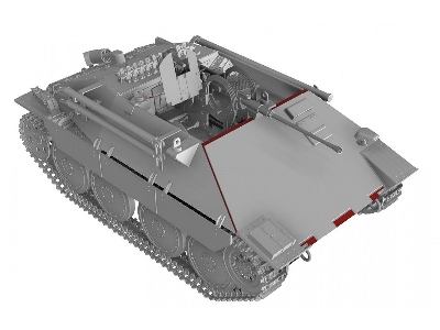 German Bergepanzer Hetzer With 2cm Flak Late - Standard Edition - zdjęcie 3