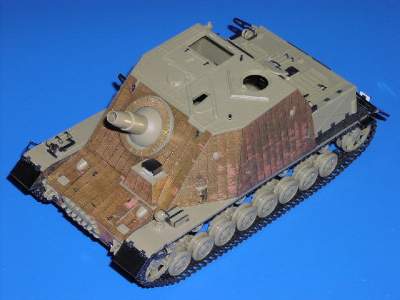  Zimmerit Sd. Kfz.166 Brummbar 1/35 - Tamiya - blaszki - zdjęcie 4