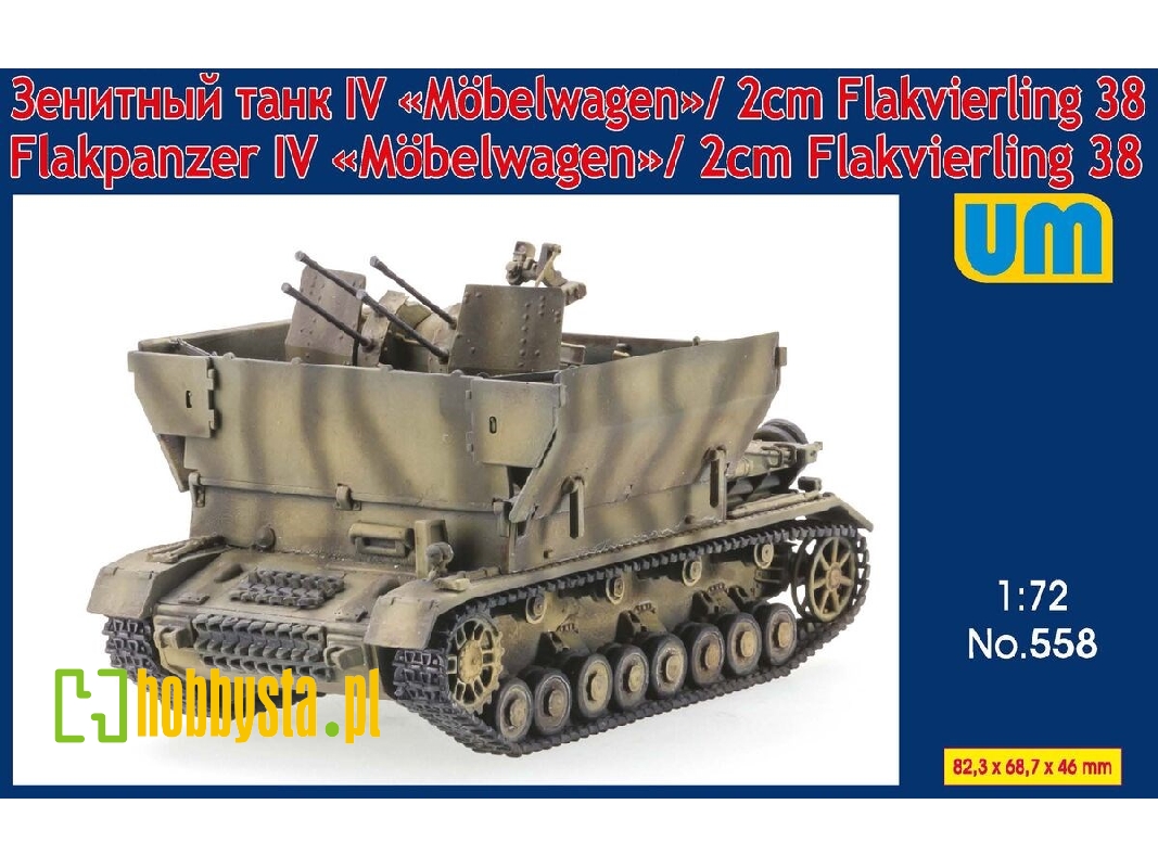 Flakpanzer Iv Moebelwagen / 2 Cm Flakvierling 38 - zdjęcie 1