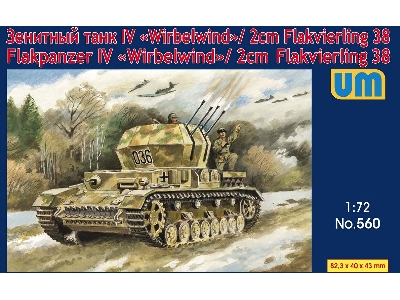 Flakpanzer Iv Wirbelwind / 2 Cm Flakvierling 38 - zdjęcie 1