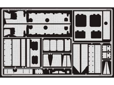  Zimmerit StuG. III Ausf. G 1/35 - Dragon - blaszki - zdjęcie 1